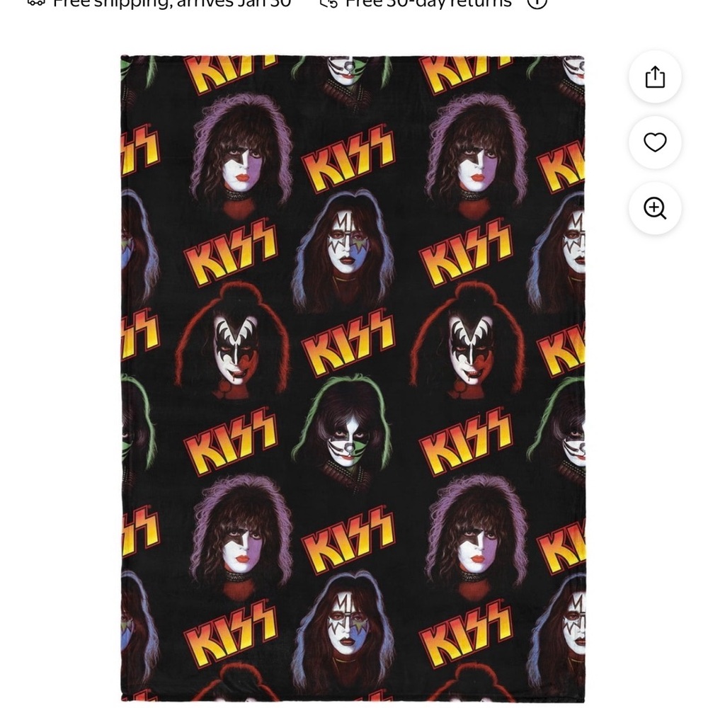 Kiss portraits Silk Touch throw Blanket 50x70